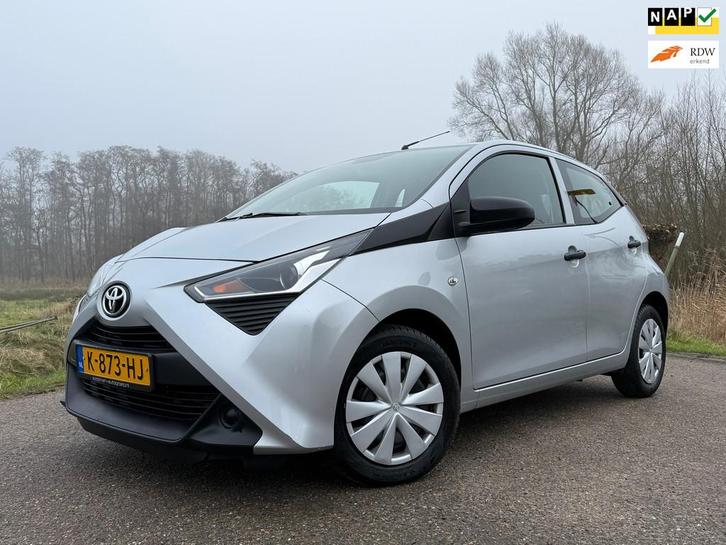 Toyota Aygo 1.0 VVT-i x-fun 1e Eigenaar Airco BT/USB/AUX Cru, Auto's, Toyota, Bedrijf, Te koop, Aygo, ABS, Airbags, Airconditioning