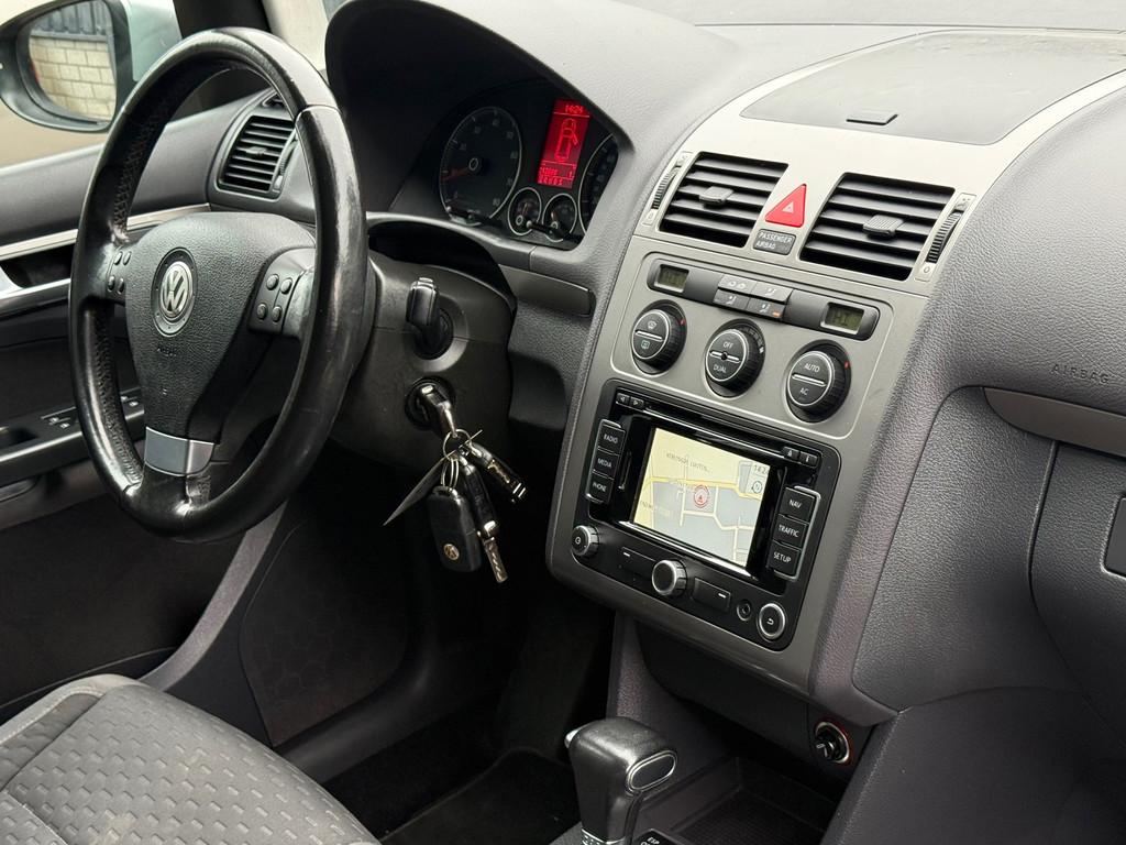 Volkswagen Touran 1.4 TSI Comfortline Automaat Navi Cruise T, Auto's, Volkswagen, Stof, Gebruikt, 4 cilinders, Bedrijf