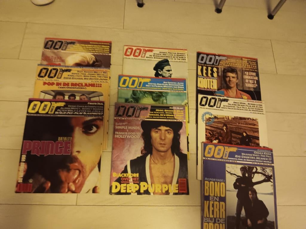 Oor magazine muziektijdschrift 9 x 1984, Ophalen of Verzenden, 1980 tot heden, Tijdschrift