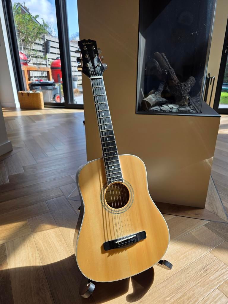 Mitchell kindergitaar inclusief hoes, Ophalen of Verzenden, Zo goed als nieuw, Klassieke of Spaanse gitaar