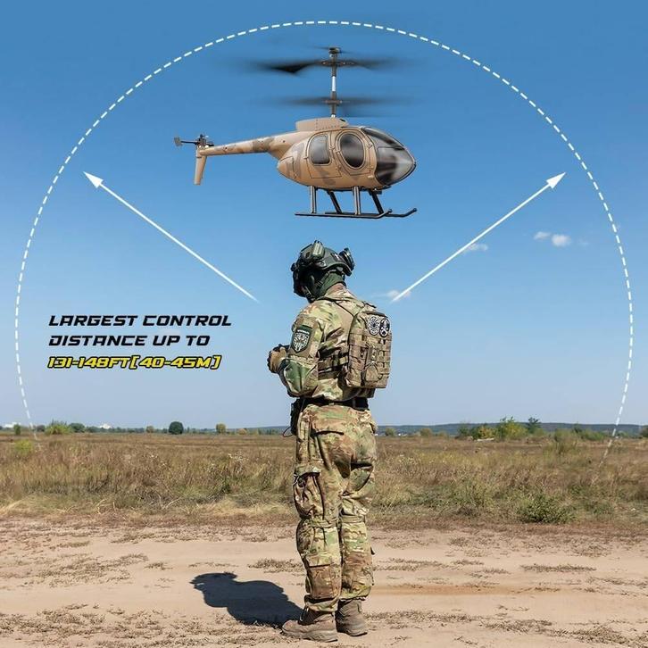 RC Helicopter. 3 KIanaals. Met One Touch Start- En Landing., Hobby en Vrije tijd, Modelbouw | Radiografisch | Helikopters en Quadcopters