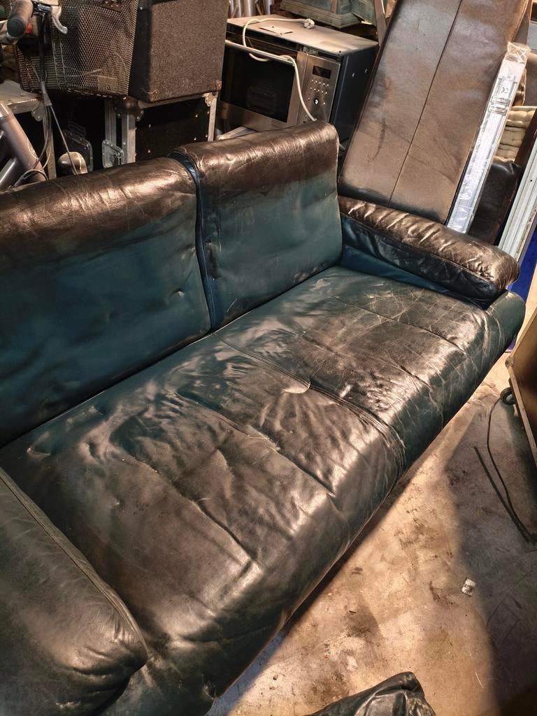 Rolf benz twee zitersbank  type 6500 GRATIS, Ophalen, Gebruikt, Driepersoons, Rechte bank