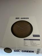 Karlsson Mr. Green Wandklok - 51 cm, Ophalen of Verzenden, Nieuw, Analoog, Wandklok