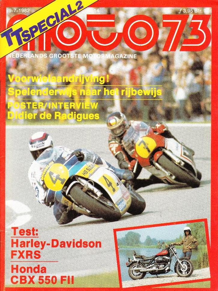 Moto73 1982 nr14 TT Special 2, Boeken, Motoren, Gelezen, Algemeen, Ophalen of Verzenden
