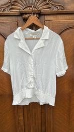 Damesblouse wit Laura & Jayne, Kleding | Dames, Blouses en Tunieken, Ophalen of Verzenden, Gedragen, Maat 38/40 (M), Wit