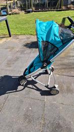 Quinny Zapp Xtra 2 Buggy - Turquoise, Kinderen en Baby's, Buggy's, Ophalen of Verzenden, Gebruikt, Quinny, Verstelbare rugleuning
