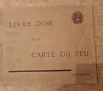 Livre d'Or de la Carte du Feu - WO1 document, Ophalen of Verzenden, Landmacht, Gelezen, Tweede Wereldoorlog