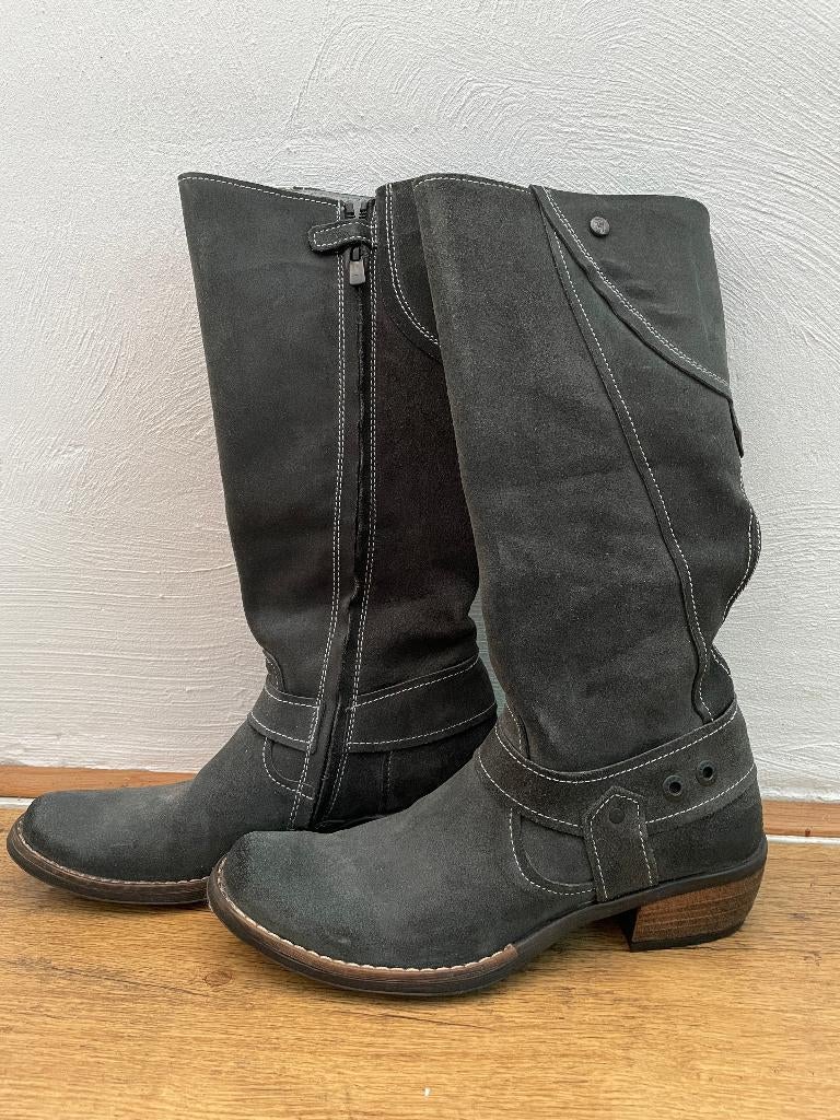 Leren laarzen meisje maat 38 merk Twins, Meisje, Twins, Ophalen of Verzenden, Laarzen