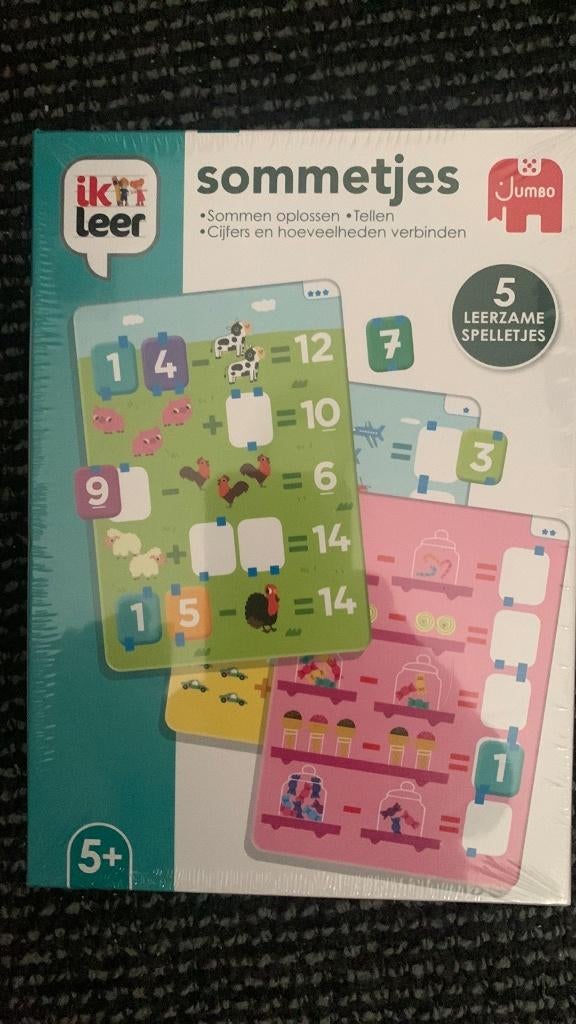 Spelletje Ik leer sommetjes, Ophalen of Verzenden, Nieuw