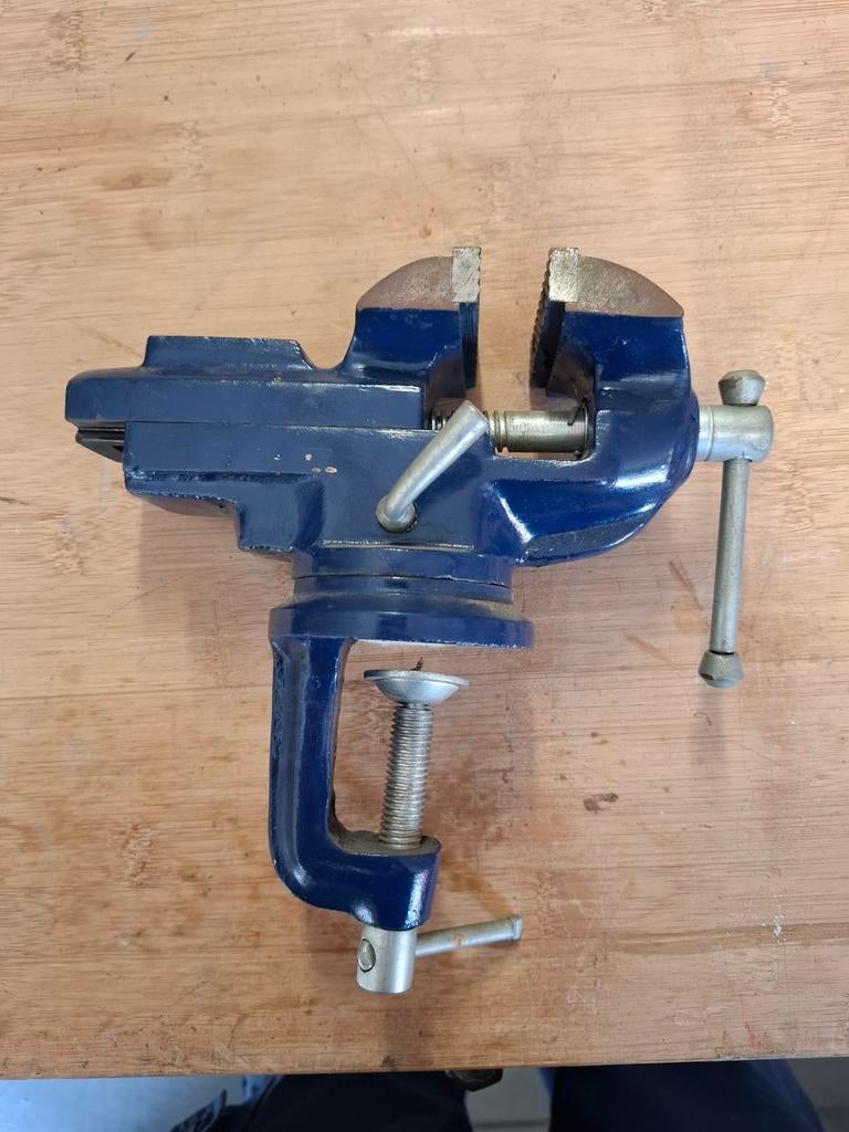 Bankschroefje, Ophalen of Verzenden, Zo goed als nieuw, Minder dan 70 cm