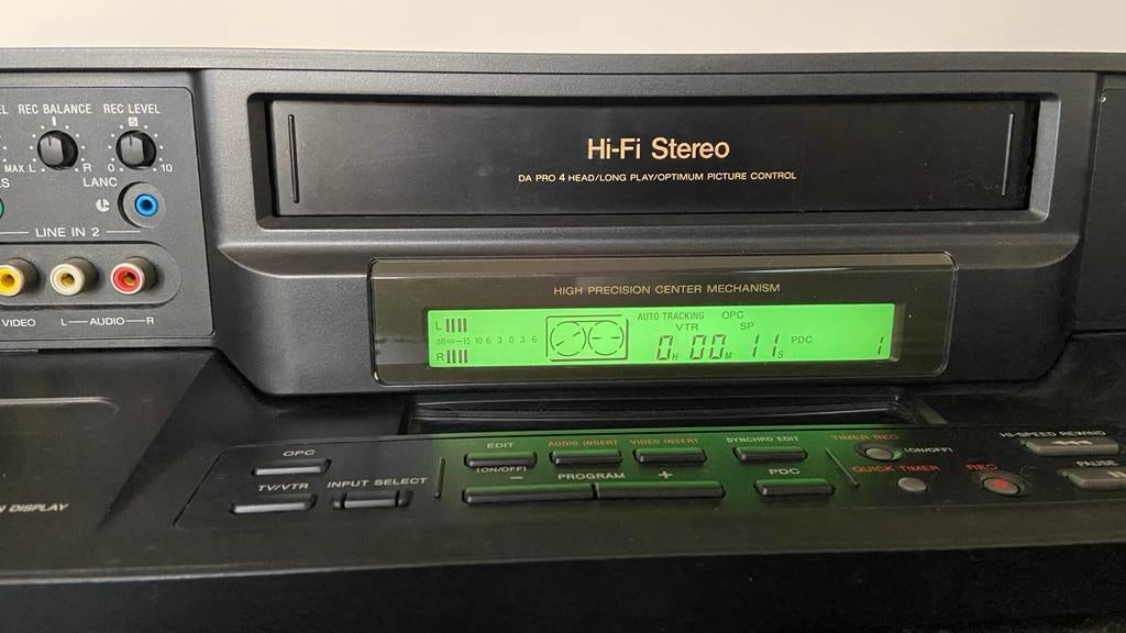 Sony SLV-E80AP VHS videorecorder, Audio, Tv en Foto, Videospelers, Ophalen of Verzenden, Gebruikt, VHS-speler of -recorder