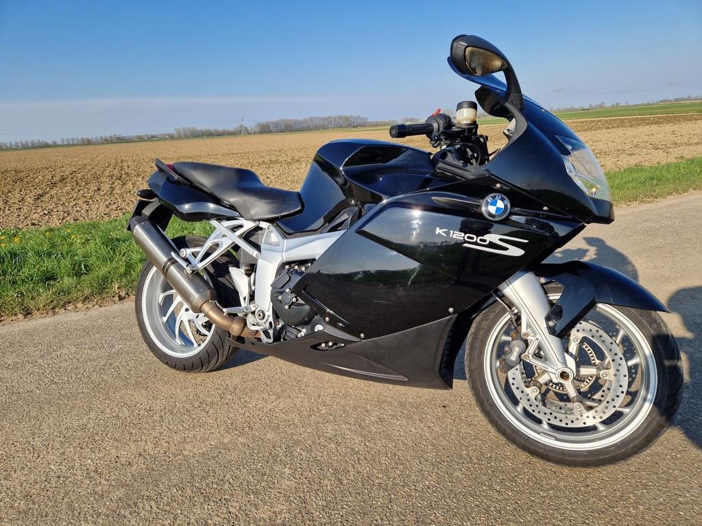 Bmw k1200s 167 pk abs esa asc zeer nette staat met video, Motoren, Occasion, 4 cilinders, Motorrijbewijs A, Meer dan 35 kW