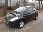 Ford Ka 1.2 - 2012 - Zwart +NIEUWE APK + Airco - Leuke Auto!, Voorwielaandrijving, Euro 5, Stof, 4 cilinders