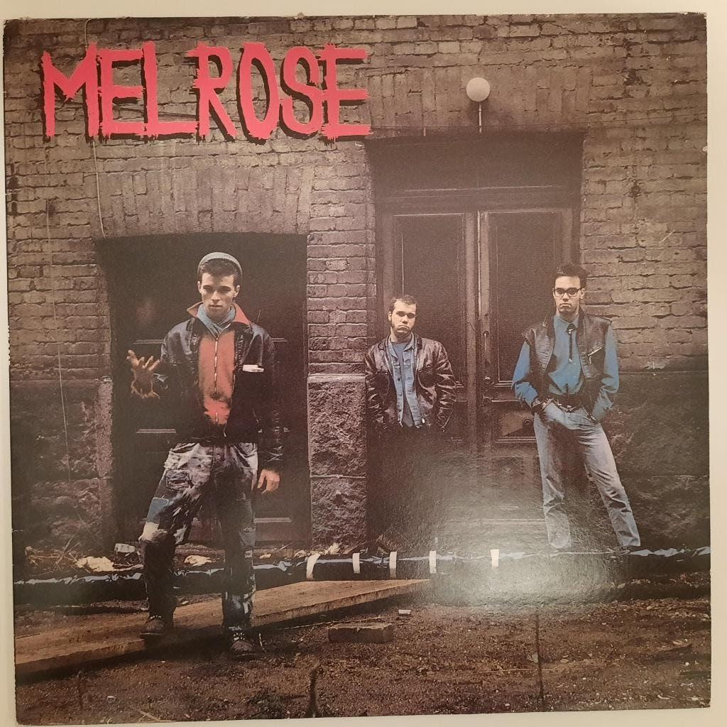 LP "Melrose" - Melrose, Cd's en Dvd's, Vinyl | Rock, Gebruikt, 1980 - 1989, Ophalen of Verzenden, Rock-'n-Roll