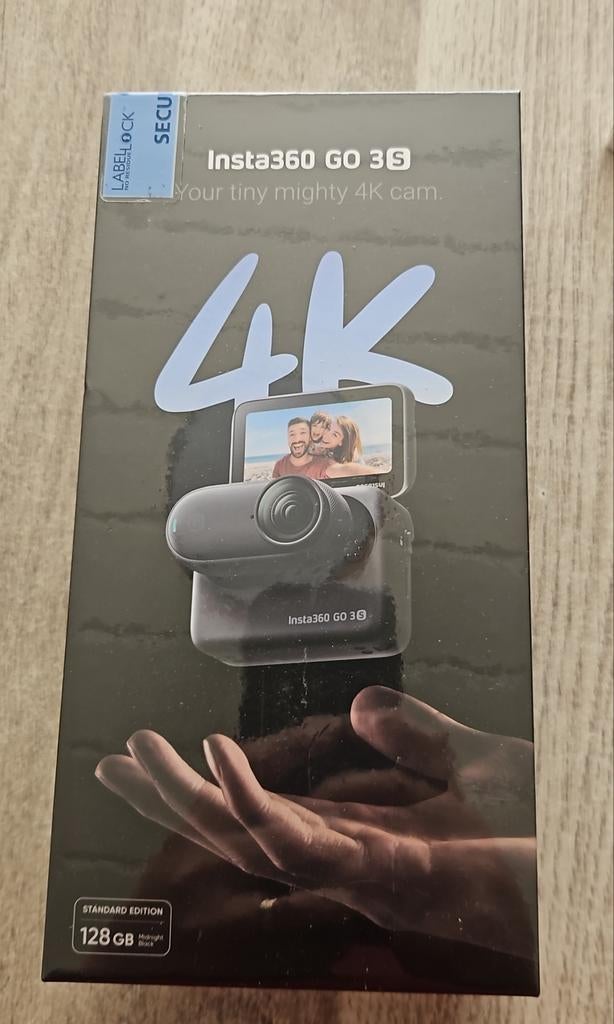 Insta360 GO 3S 128GB 4K Action Camera Nieuw. Verzegelde doos, Audio, Tv en Foto, Actiecamera's, Nieuw, Overige merken, Ophalen of Verzenden