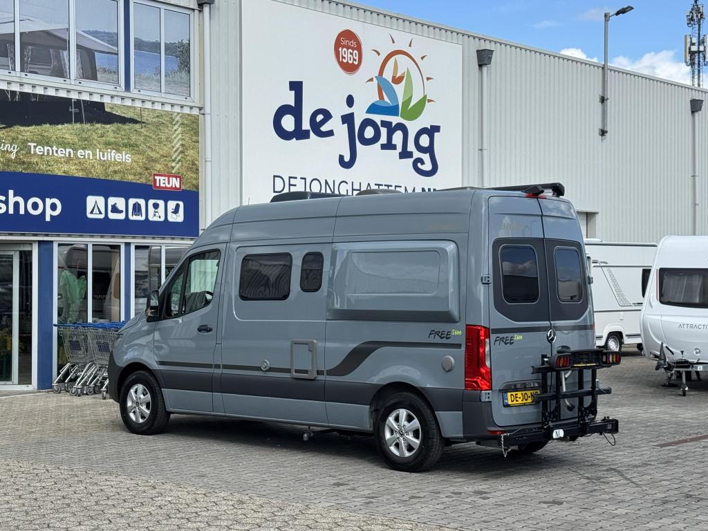 Hymer Free S600 - 170 PK - automaat, Automaat, Buscamper of Camperbus, Ringverwarming, Tot en met 2