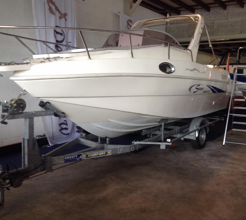 Weekend kruiser Saver Manta, Ophalen, Gebruikt, 50 pk of meer, 6 tot 9 meter