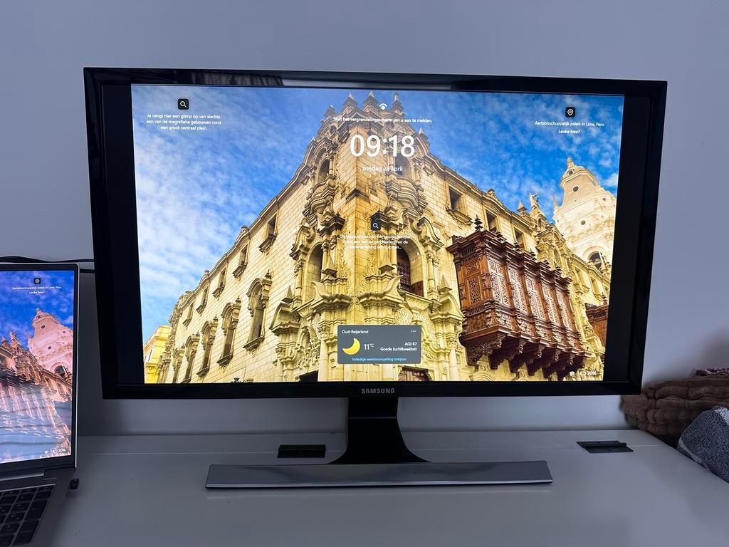 28” ultra HD 4K computer monitor, Computers en Software, Monitoren, Ophalen, HDMI, LED, 60 Hz of minder