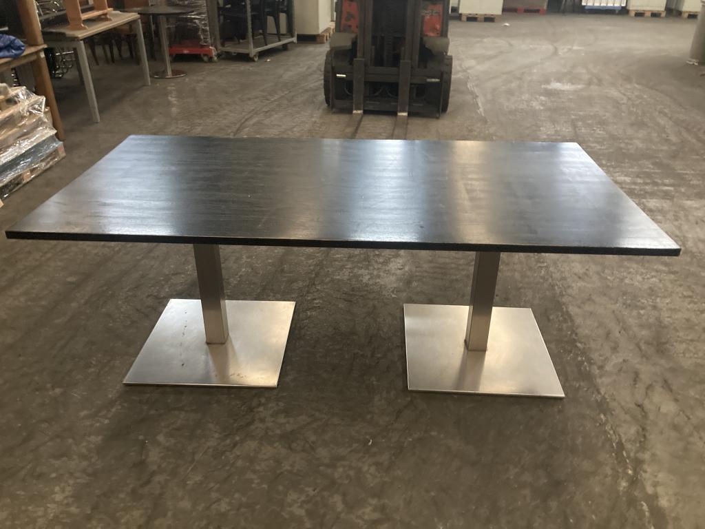 Eettafel, horeca tafel , vergadertafel, grote tafel: 200x100, Huis en Inrichting, Tafels | Eettafels, Gebruikt, 100 tot 150 cm