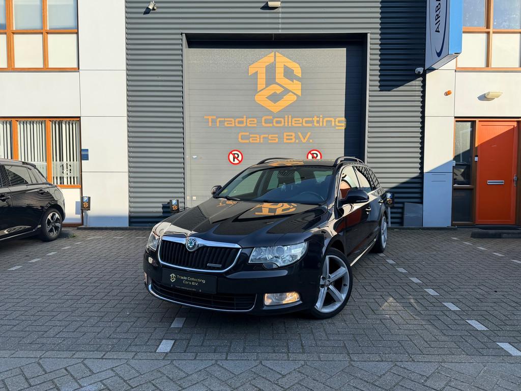 Skoda Superb Combi 1.6 TDI Greenline Ambition Business Line, Voorwielaandrijving, Euro 5, Stof, Gebruikt