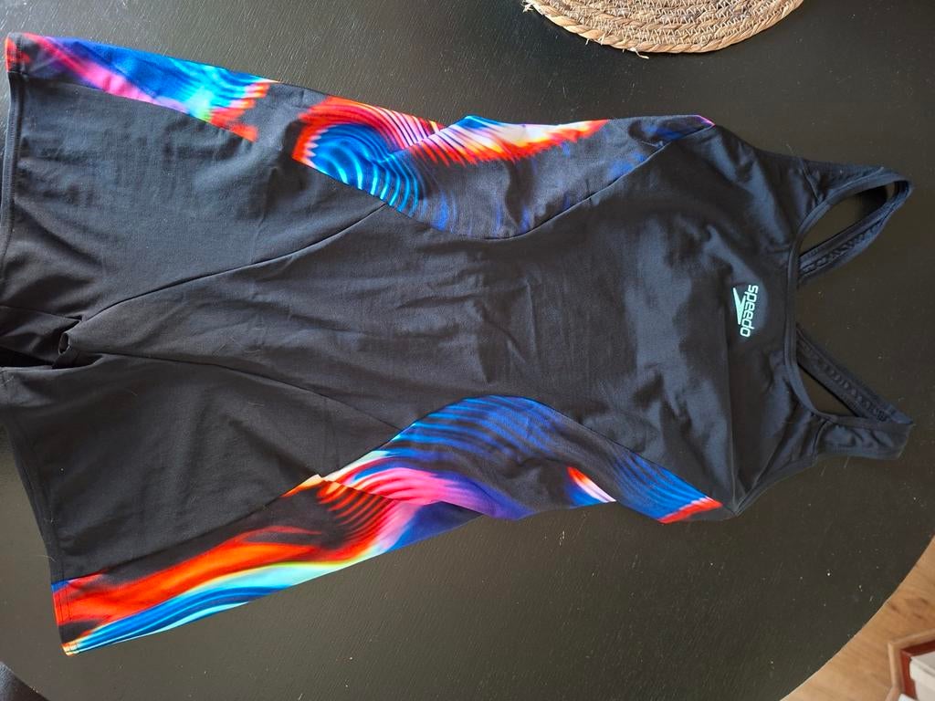 Speedo badpak met korte pijpen, Kleding | Dames, Badmode en Zwemkleding, Zwart, Nieuw, Badpak, Speedo