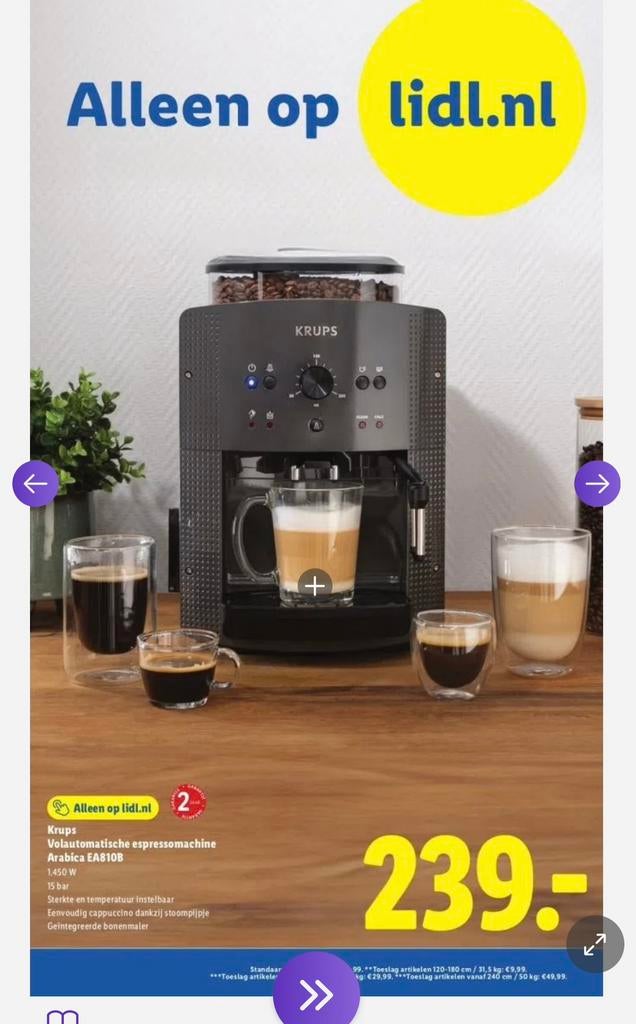 Krups koffiezetapparaat ROOSENDAAL/BREDA, Witgoed en Apparatuur, Koffiezetapparaten, Ophalen, Zo goed als nieuw, Koffiemachine