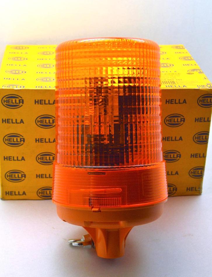 Hella KL600 oldtimer oranje zwaailamp 2RL 004.957-101, Auto-onderdelen, Verlichting, Oldtimer onderdelen, Overige automerken, Volvo