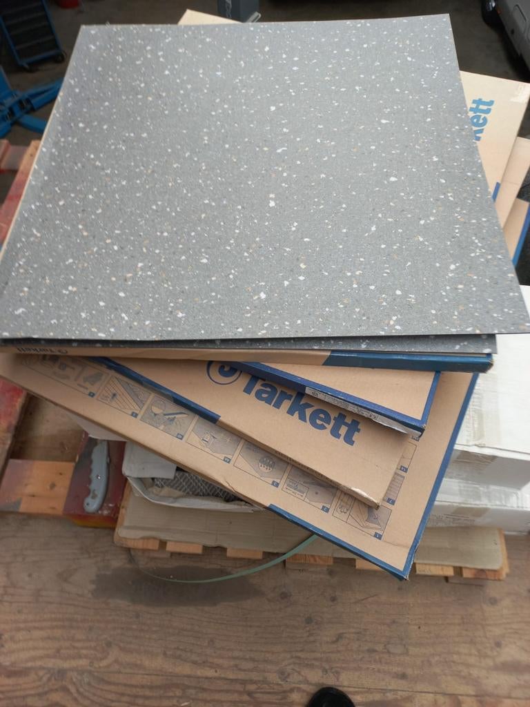 Vinyl Pvc tegels 15m2 66cm x 66cm, Ophalen, Nieuw, Overige materialen