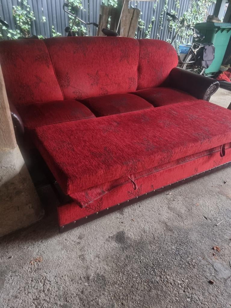 Gratis af te halen bankstellen, 2 en 3 zits., Huis en Inrichting, Banken | Sofa's en Chaises Longues, Ophalen, Gebruikt, 75 tot 100 cm