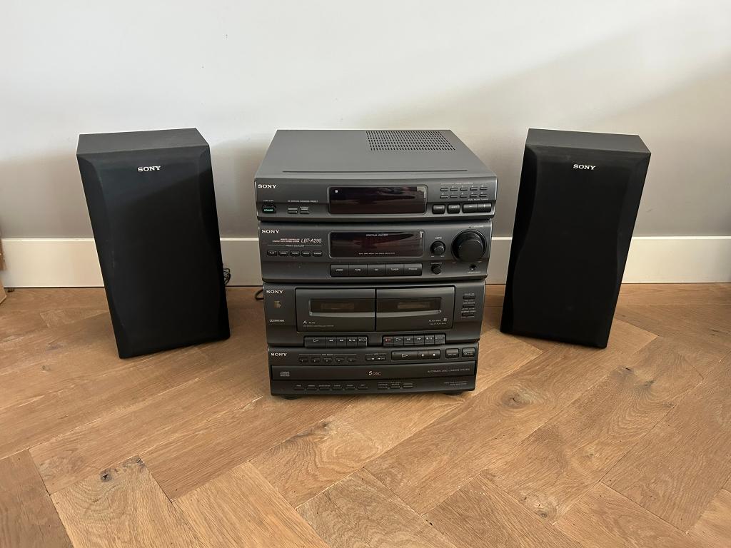 Sony stereo-set, Ophalen, Zo goed als nieuw, Tuner of Radio, Sony