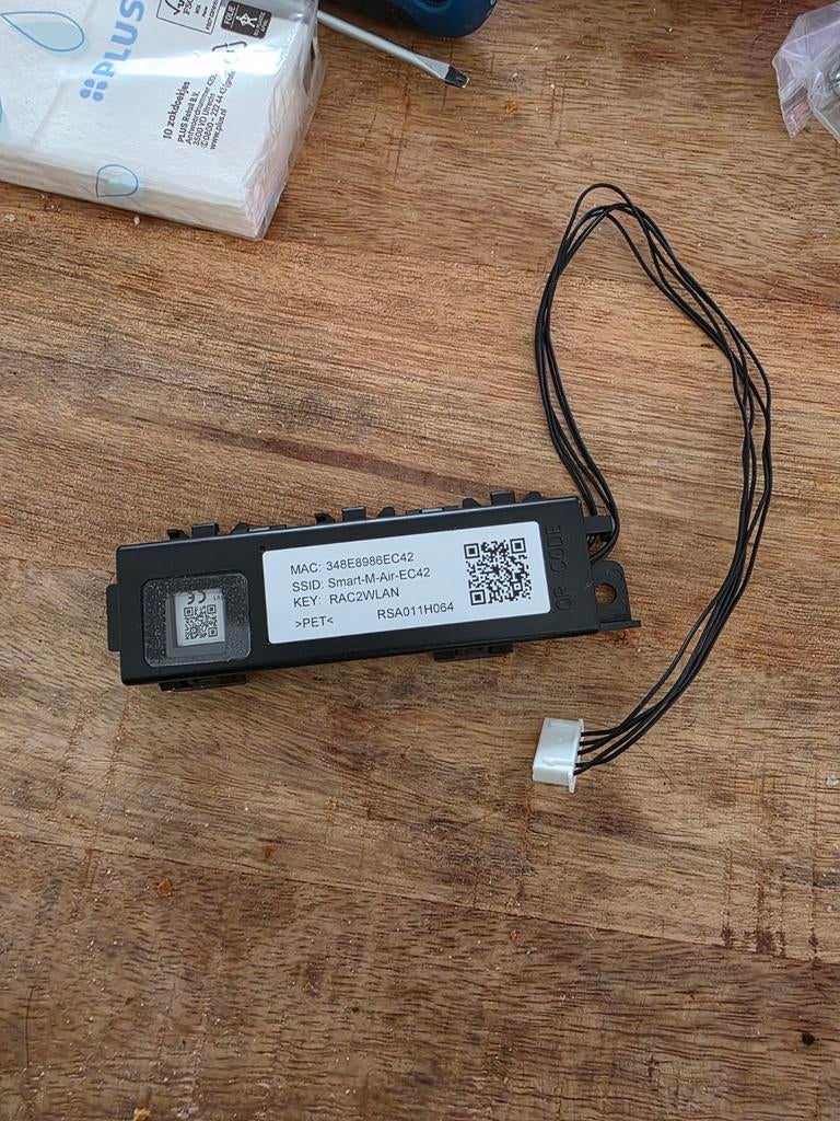 Nieuwe WiFi Interface voor Mitsubishi Heavy Industries Airco, Ophalen, Nieuw, 3 snelheden of meer, 100 m³ of groter