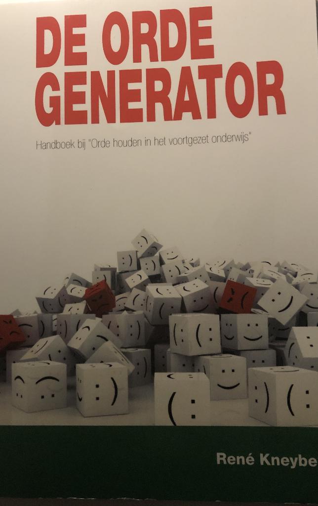 De Ordegenerator, Boeken, Wetenschap, Zo goed als nieuw, Sociale wetenschap, Ophalen of Verzenden