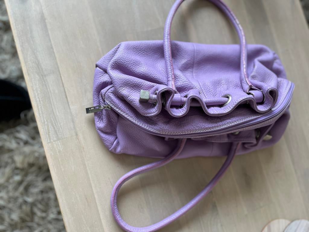 Vera pelle handtas, Tuscany Leather, Sieraden, Tassen en Uiterlijk, Tassen | Damestassen, Ophalen of Verzenden, Gebruikt, Handtas