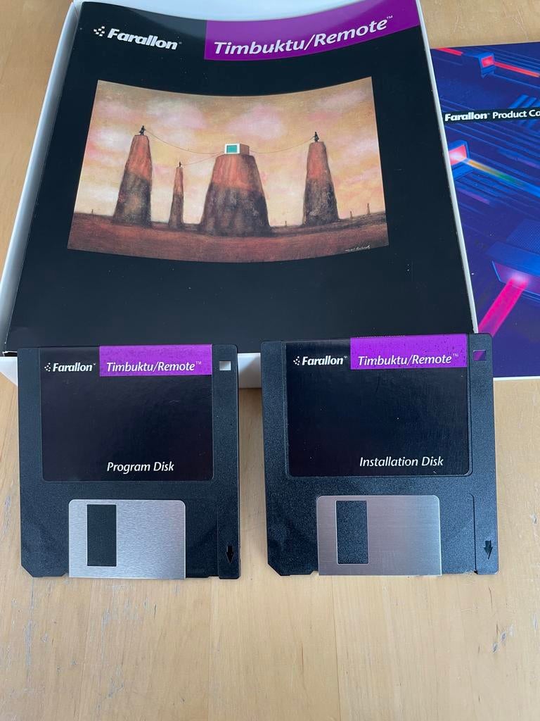 Farallon Timbuktu Remote voor Macintosh (Vintage Software), Ophalen of Verzenden, Zo goed als nieuw, MacOS