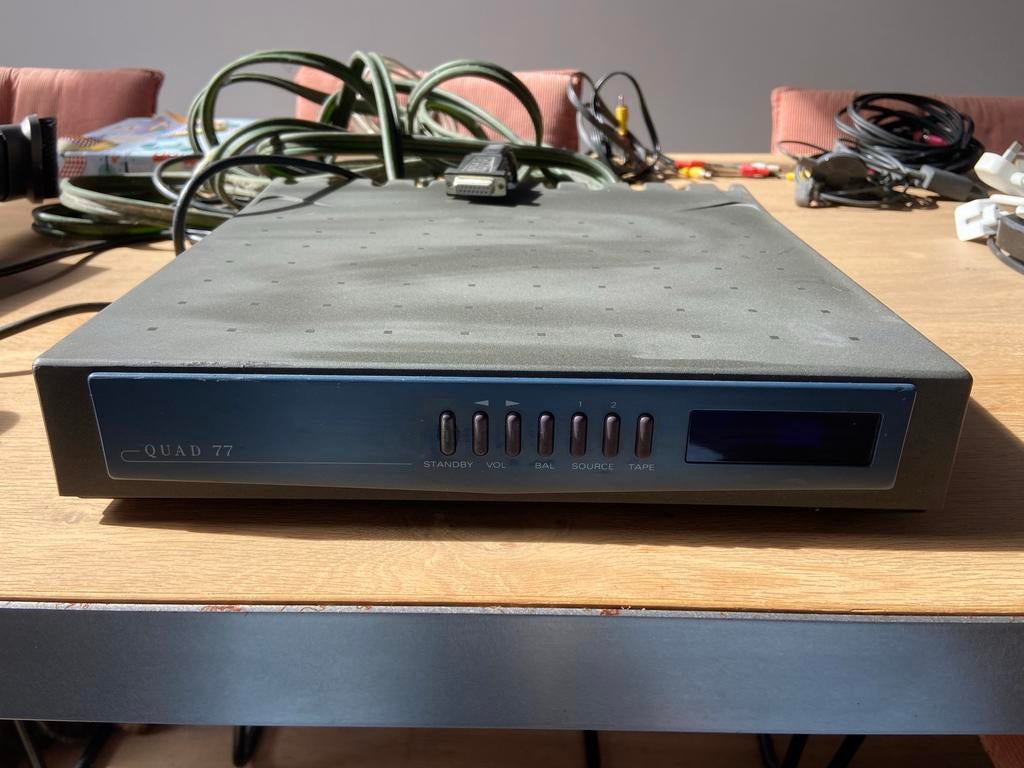 Quad 77 Versterker - Klassieke Hifi Kwaliteit, Gebruikt, 60 tot 120 watt, Stereo, Ophalen