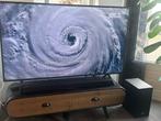 Samsung 55 inch 4K 60 Hz Smart TV met Soundbar, Gebruikt, LCD, Ophalen of Verzenden, 100 Hz