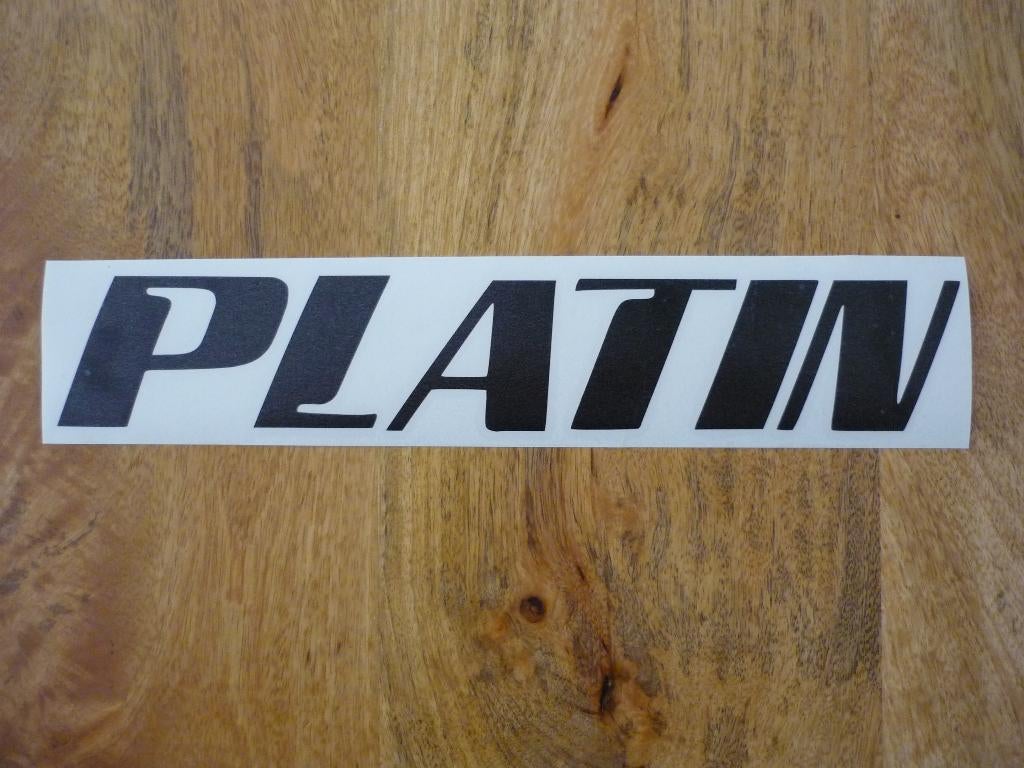 Fendt Platin caravan en camper sticker, Verzenden, Nieuw, Overige typen