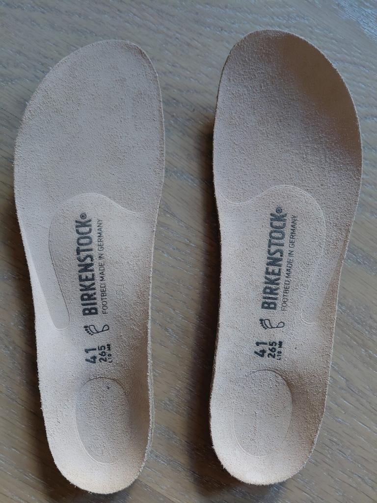 Birkenstock inlegzool inlegzolen maat 41 nieuw, Beige, Nieuw, Ophalen of Verzenden, Sneakers of Gympen