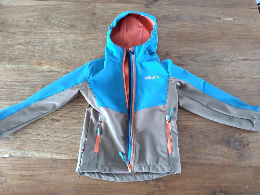 Trollkids softshell maat 128, Gebruikt, Trollkids, Ophalen of Verzenden, Jongen