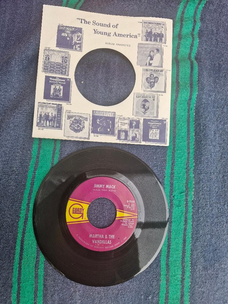 Martha & the Vandellas - Jimmy Mack, Gebruikt, 7 inch, Single, Ophalen of Verzenden