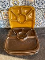 Gourmet/fondue borden (4 stuks), Ophalen, Zo goed als nieuw