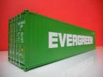 WSI PREMIUM LINE 40ft CONTAINER EVERGREEN 04-2245, Ophalen of Verzenden, Nieuw, Bus of Vrachtwagen, Wsi