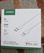 ugreen USB C naar Lightning Oplaadkabel nieuw, Ophalen of Verzenden, Nieuw, Apple iPhone