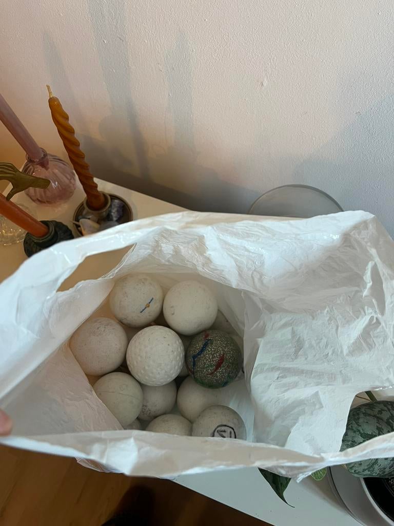 Gebruikte hockeyballen, Sport en Fitness, Ophalen, Zo goed als nieuw