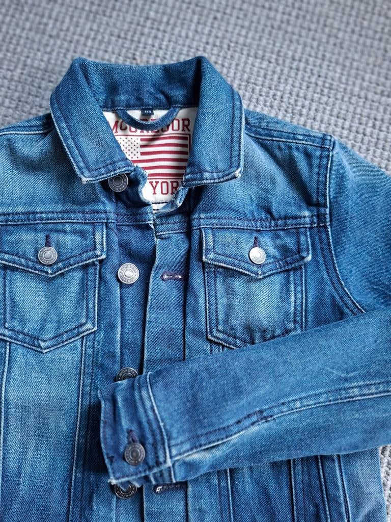 Stoere spijkerjas van McGregor maat 140, Kinderen en Baby's, Ophalen of Verzenden, Gebruikt