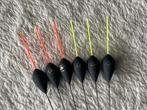 adv 562 / NIEUW set 6 dobbers TUBERTINI 1,50gr, Watersport en Boten, Ophalen of Verzenden, Nieuw, Dobber of Lood