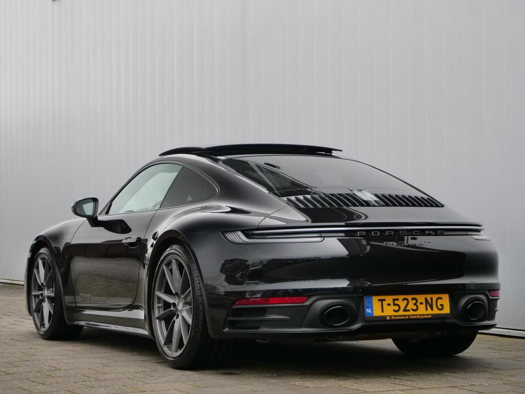 Porsche 911 3.0 Carrera T 385 Pk PDK Navigatie / Schuifdak /, Achterwielaandrijving, Gebruikt, 4 stoelen, Leder en Stof