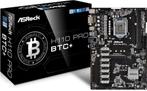 ASRock H110 Pro BTC+ Moederbord, Computers en Software, Moederborden, LGA 1151, DDR4, Ophalen of Verzenden, Zo goed als nieuw