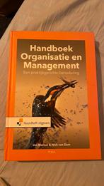 Handboek organisatie en management (9e druk), Boeken, Ophalen of Verzenden, Zo goed als nieuw, Management