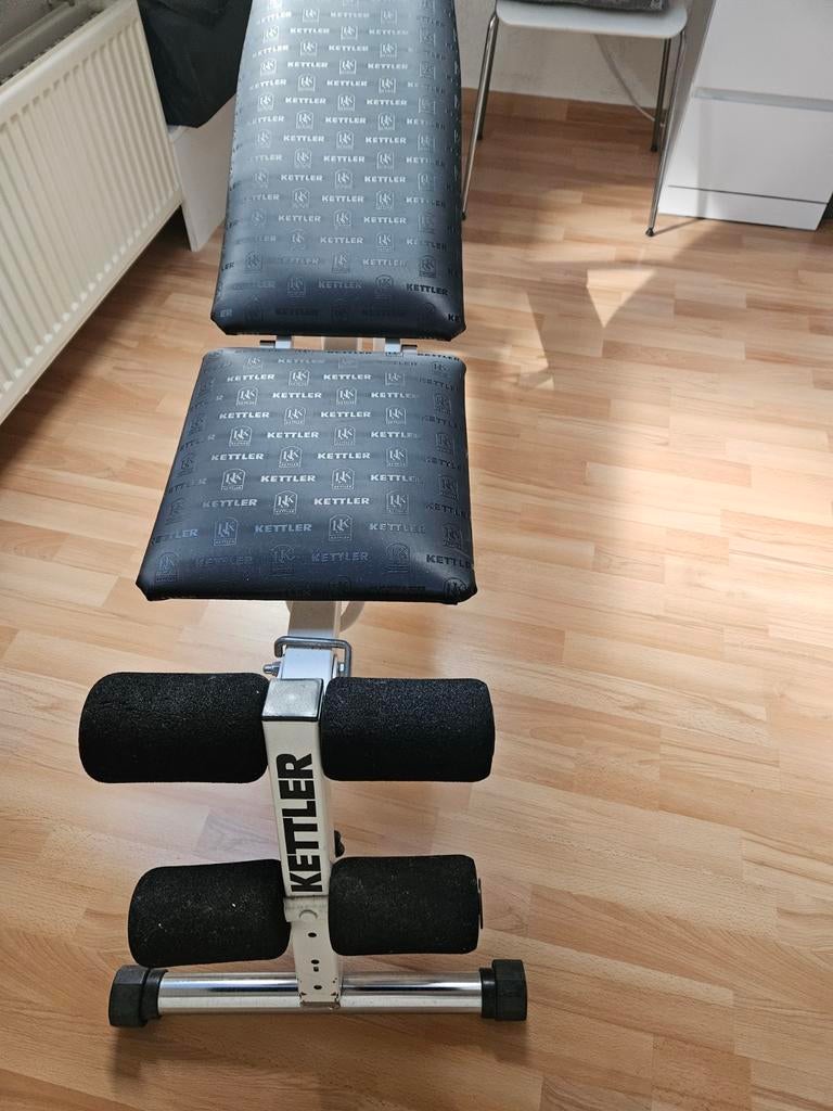 Verstelbare halterbank/sportbank KETTLER, Sport en Fitness, Ophalen of Verzenden